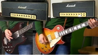 Marshall 1959SLP Vs 1987X - Guitar AND BASS Comparison