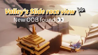 Valley's slide race view 🏁💕  -Sky OOB  |Sky children of light|