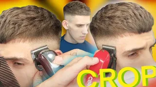 Как стригут КРОП? // Fashionable men's haircut // How to cut a short haircut CROP // Haircut CROP