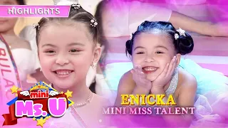 Enicka wins "Mini Miss Talent" & "Mini Miss U Cutieful Smile" award | It's Showtime Mini Miss U