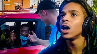 C Blu Reacts To Walking the Most Dangerous Hood in Philly