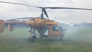 Kamov KA-26 helicopter - Cold Start