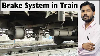 Brake System in Train | Emergency Brake in Train | Air Brake in Train | चेन पुलिंग in Hindi