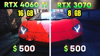 RTX 4060 Ti (16 GB) vs RTX 3070 | Test in 7 Games | 2K, 1080p Benchmark
