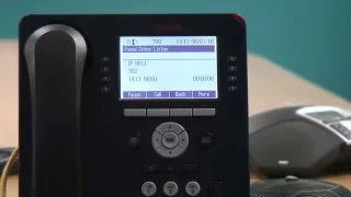 Voicemail on an Avaya Handset