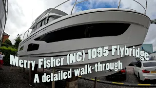 The Merry Fisher (NC) 1095 Flybridge - A detailed walk-through