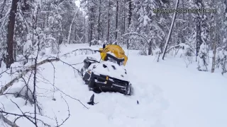 Skidoo Tundra 600 ACE LT 2016 in deep powder