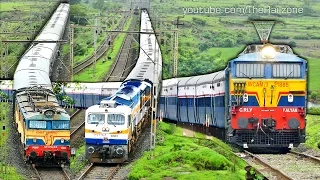 INTERCITY Trains | MUMBAI - PUNE | BHOR Ghats | Indian Railways