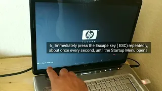 How to Boot from USB Flash Drive on HP Laptop