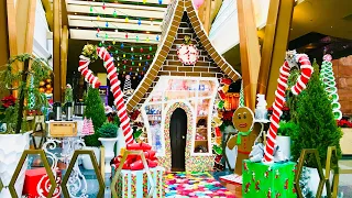 Giant Gingerbread House at Aria hotel in Las Vegas