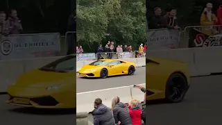 Lamborghini Huracan vs BMW M8 Dragrace