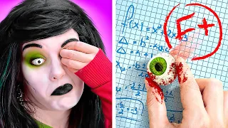 ZOMBIE AT SCHOOL! || What If Your BFF Is A ZOMBIE || Funny DIY ZOMBIE Hacks and Pranks