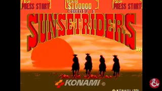 Sunset Riders (2 Players) 1CC Arcade Konami - Dark_Ryu (Recreativos Online)