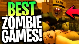 10 of the BEST ZOMBIE SURVIVAL GAMES in Roblox in 2020 | Part 1 | Roblox Zombie Games