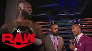 Omos and MVP hope Seth "Freakin" Rollins was watching: Raw exclusive, May 1, 2023