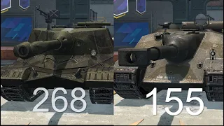 ЧТО ЛУЧШЕ ОБЪЕКТ 268 или FOCH 155 Wot BLITZ