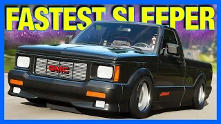 Forza Horizon 4 : The FASTEST Sleeper Car!! (FH4 GMC Syclone)