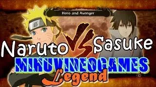 Naruto Shippuden Ultimate Ninja Storm 3 - Naruto vs Sasuke [Legend] Boss Battle Fight