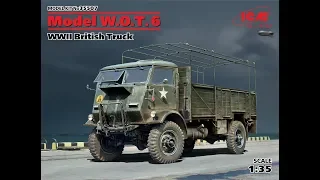 Model W.O.T. 6, Британский грузовой автомобиль арт.35507 1:35