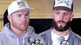 CANELO ALVAREZ VS CALEB PLANT - FULL LAS VEGAS GRAND ARRIVALS