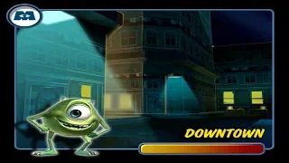 Monsters Inc: Scream Team (PS1) walkthrough - Downtown