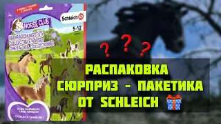 РАСПАКОВКА СЮРПРИЗ–ПАКЕТИКА ОТ SCHLEICH 🤩🐎