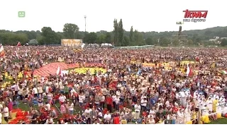 Msza Święta inaugurująca Światowe Dni Młodzieży w Krakowie