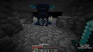 Warden Chase (with Night Vision) | Minecraft Deep Dark Experimental Snapshot 1