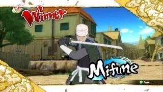 Naruto Ultimate Ninja Storm 3 Mifune Complete Moveset with Command List