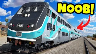 NOOB Causes a RUNAWAY TRAIN in this Simulator! (Train Sim World 4)