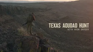 Texas Aoudad Hunt with Aron Snyder
