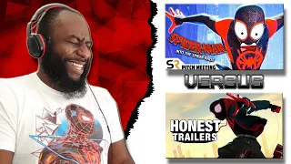 Spider-Man: Into The Spider-Verse Reaction | Pitch Meeting Vs. Honest Trailers