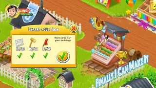Collect Derby Rewards While Unlock The Last Land Field in Hay Day Level 137 | Part 07