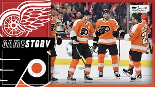 Flyers grab 3-1 win over Red Wings after NHL Trade Deadline fallout | Flyers Postgame Live