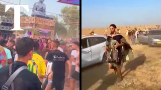 Israeli festival goers gunned down by Hamas as they flee Supernova music festival