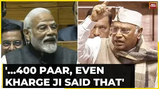 'Ab Ki Baar, 400 Paar. Even Kharge-ji Says,' PM Modi Quips Amid Laughs