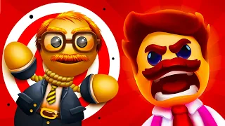 Кик зе БОСС с Кидом #1 Антистресс Kick the Boss как игра Kick the Buddy - крутилкины