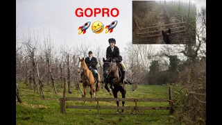 My First Drag Hunt! 🐶| GoPro | Emme Equestrian
