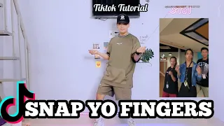 SNAP YO FINGERS (Teach me how to dougie remix) | Tiktok Tutorial | Easy Step by step for beginners