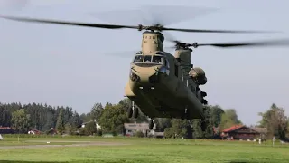 10th Special Forces Group Jump From Chinook for Airborne Training - Germany