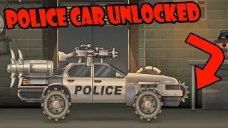 Earn to Die 2 - POLICE CAR | GamePlay