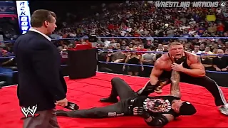 Undertaker and Brock Lesnar Thrilling Segment WWE Smackdown