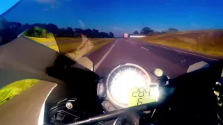 s1000rr top speed 322km/h on gps