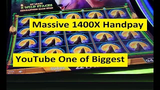 Massive Jackpot Handpay on Wolf Run Eclipse!! IGT Game