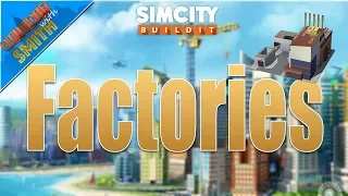 SImCity Buildit | Tips & Tricks for Beginners - FACTORIES - EP. 2