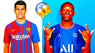 SHOCKING TRANSFERS OF THE LAST DAY OF THE YEAR! 😱 MORATA TO BARCELONA DEMBELE TO PSG!?