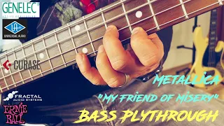 Metallica - My Friend of Misery (Bass Playthrough)