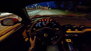 FERRARI F12 *V12 HEAVEN* NIGHT DRIVE by AutoTopNL