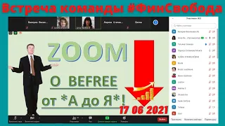 BEFREE➖ от А  до Я !  ВСТРЕЧА КОМАНДЫ И НОВИЧКОВ В ZOOM 17 06 2021