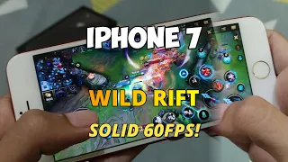 League of Legends Wild Rift in iPhone 7